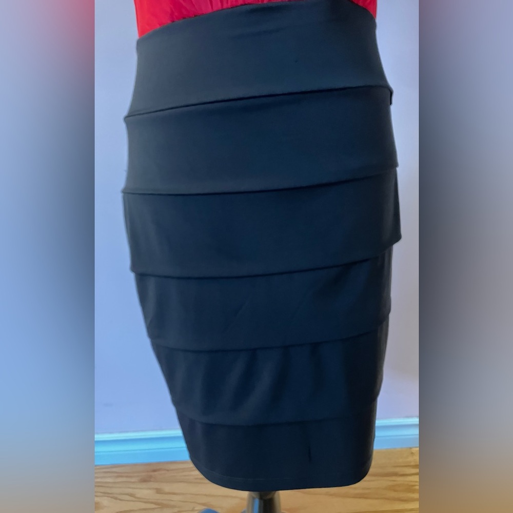 EUC Sexy Red & Black Bodycon Bandage Dress Size 12